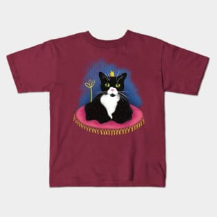 Cat queen Kids T-Shirt